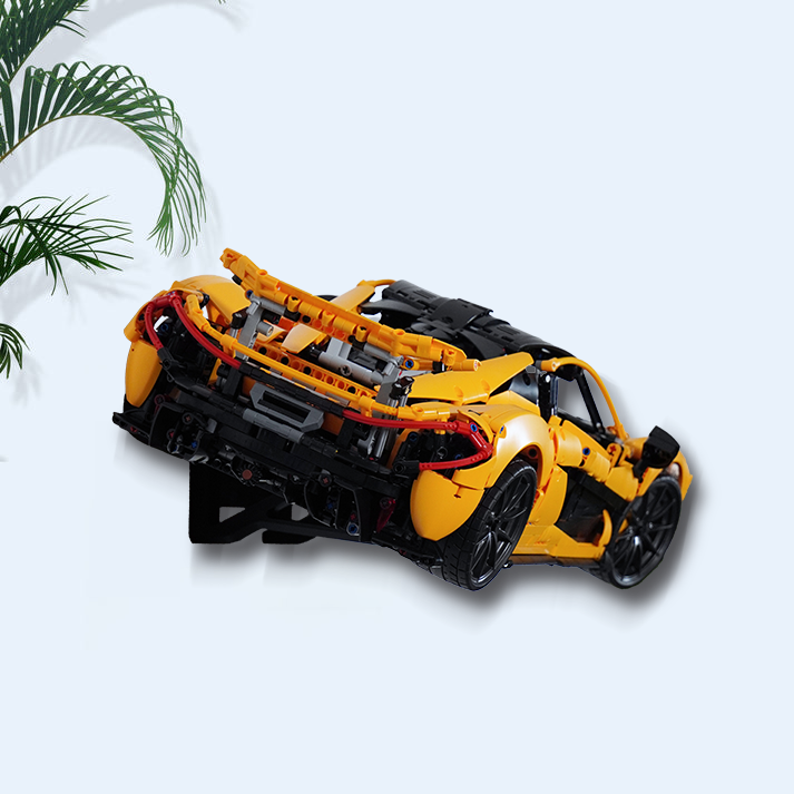 3D Printed Wall Mount 2in 1 for LEGO Technic McLaren P1 42172