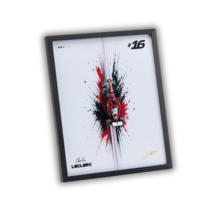 Desk Gallery - 3D 1:64 F1 Diecast Display Frame for Bburago | F1 Shelf Art & Desk Decor