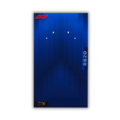 Acrylic Slim Wall Mount Display for LEGO Technic  Red Bull Racing RB20 F1 42206 V2