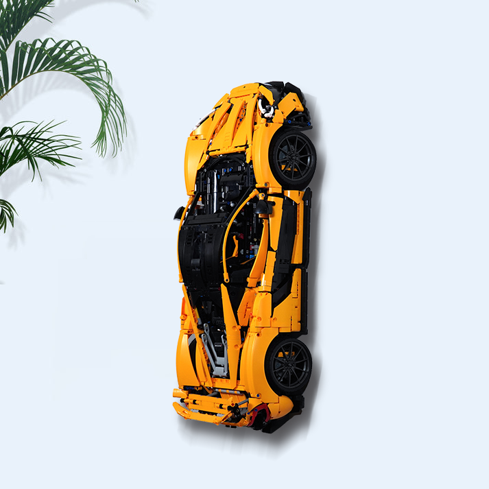 3D Printed Wall Mount 2in 1 for LEGO Technic McLaren P1 42172