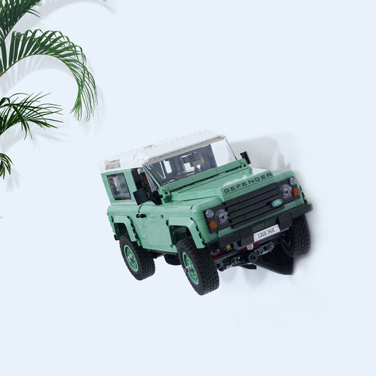 3D Printed Wall Mount for LEGO ICONS CLASSIC LAND ROVER 10317