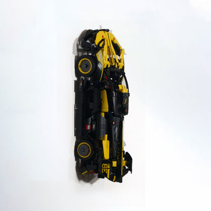 3D Printed Wall Mount 2 in 1 for LEGO TECHNIC BUGATTI BOLIDE 42151