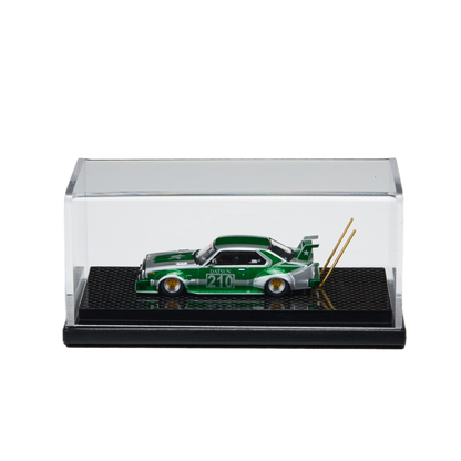 Premium Seamless Acrylic Display Case for Diecast Cars | Dustproof One-Piece Hot-Bending Showcase with Textured Base (1 / 3 / 5 / 10 Cars)