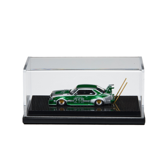 Premium Seamless Acrylic Display Case for Diecast Cars | Dustproof One-Piece Hot-Bending Showcase with Textured Base (1 / 3 / 5 / 10 Cars)
