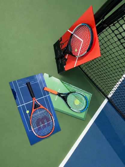 FantasMall Frameless Tennis Racket Display Board/ Wall Mount Tennis Frame