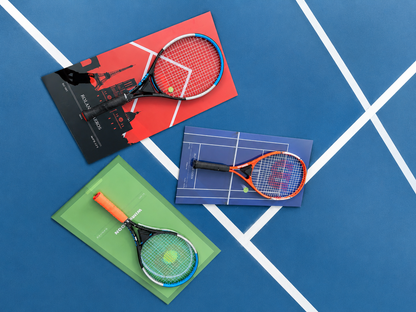 FantasMall Frameless Tennis Racket Display Board/ Wall Mount Tennis Frame