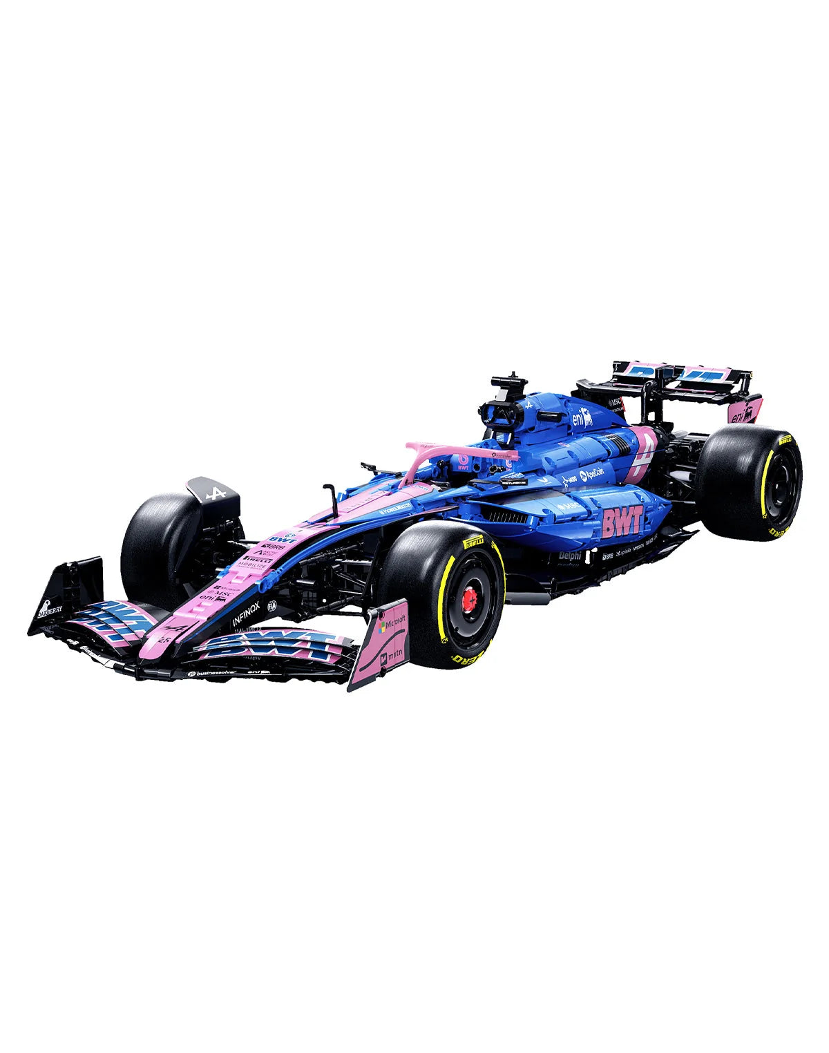 CaDA 1:8 Scale Alpine A525 Formula 1 Car Building Set 2173PCS C64012W
