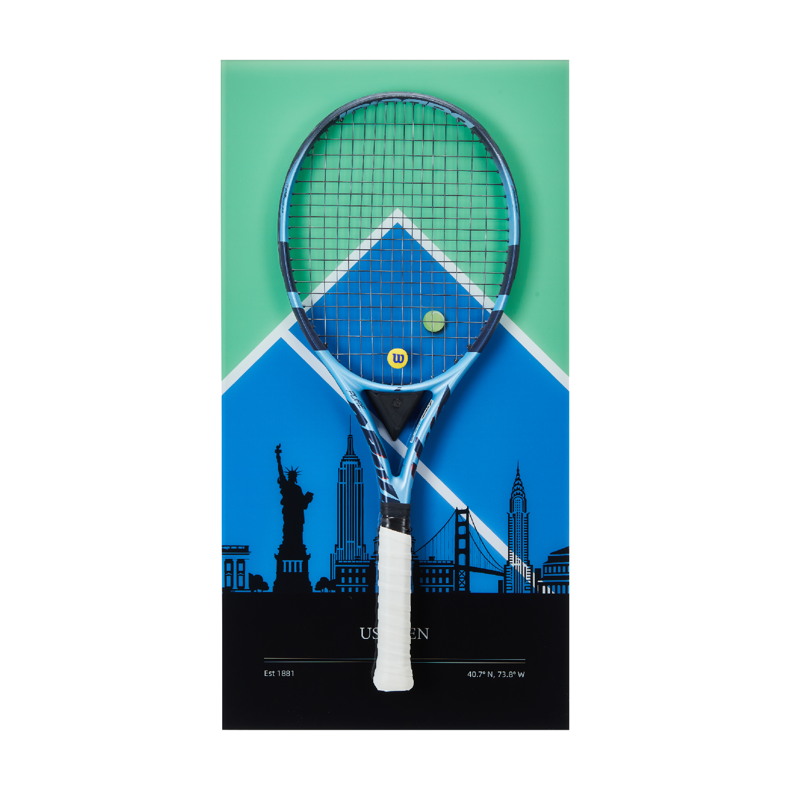 Tennis Racket Display Frame & Wall Mount – FantasMall