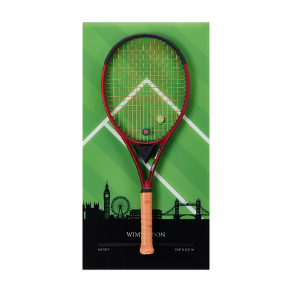 FantasMall Frameless Tennis Racket Display Board/ Wall Mount Tennis Frame