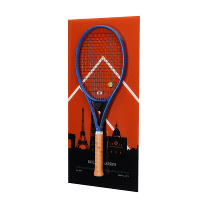 FantasMall Frameless Tennis Racket Display Board/ Wall Mount Tennis Frame