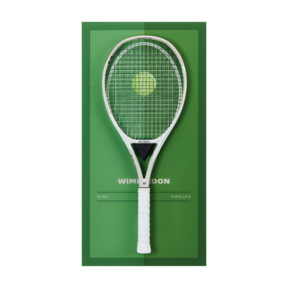 FantasMall Frameless Tennis Racket Display Board/ Wall Mount Tennis Frame