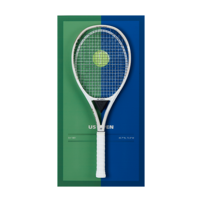 FantasMall Frameless Tennis Racket Display Board/ Wall Mount Tennis Frame