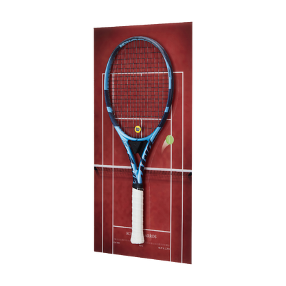 FantasMall Frameless Tennis Racket Display Board/ Wall Mount Tennis Frame