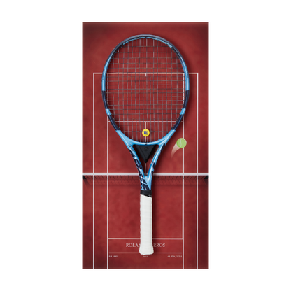 FantasMall Frameless Tennis Racket Display Board/ Wall Mount Tennis Frame