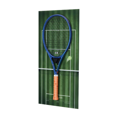 FantasMall Frameless Tennis Racket Display Board/ Wall Mount Tennis Frame