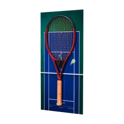 FantasMall Frameless Tennis Racket Display Board/ Wall Mount Tennis Frame