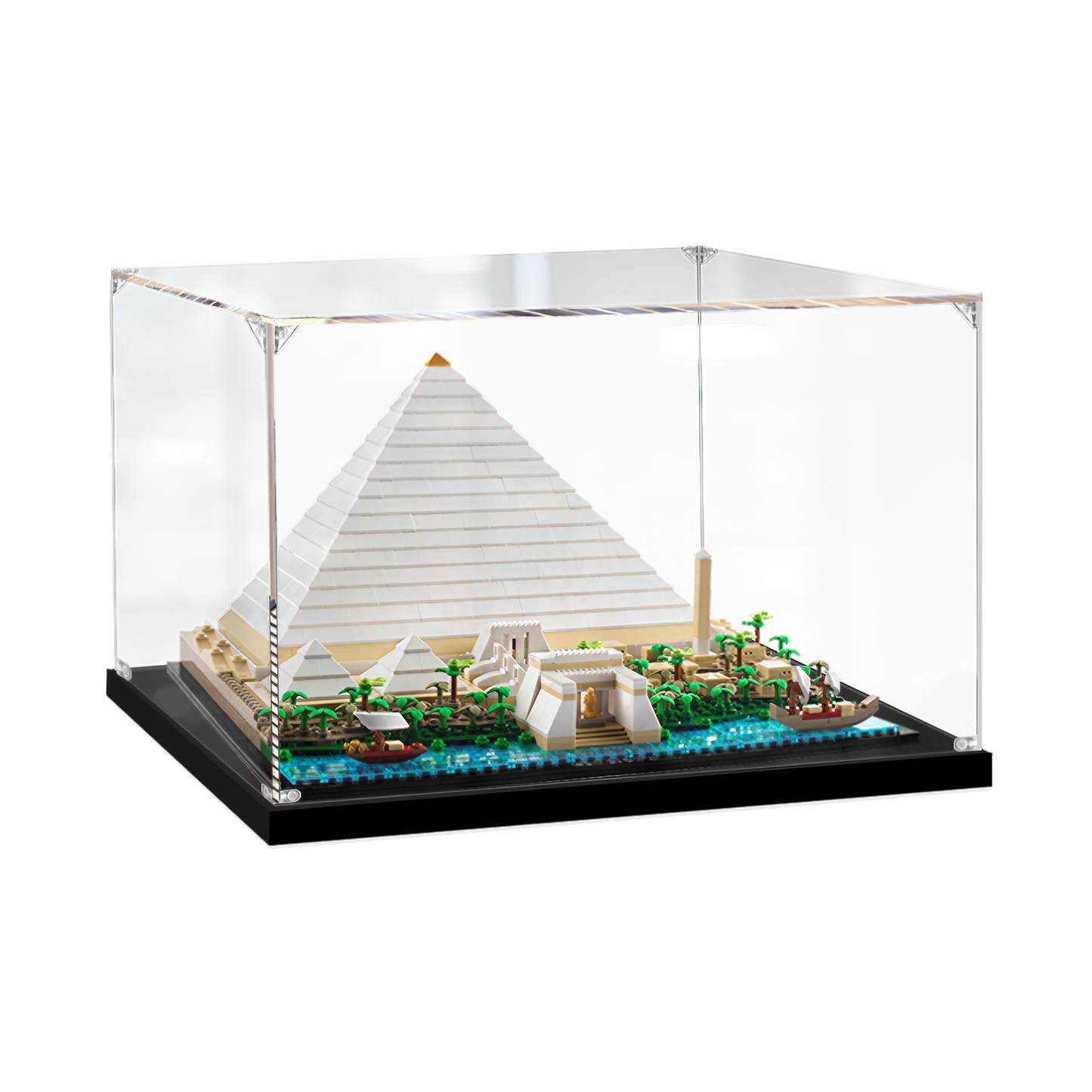 Acrylic Display Case for LEGO® Great Pyramid of Giza 21058