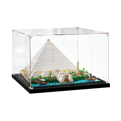 Acrylic Display Case for LEGO® Great Pyramid of Giza 21058