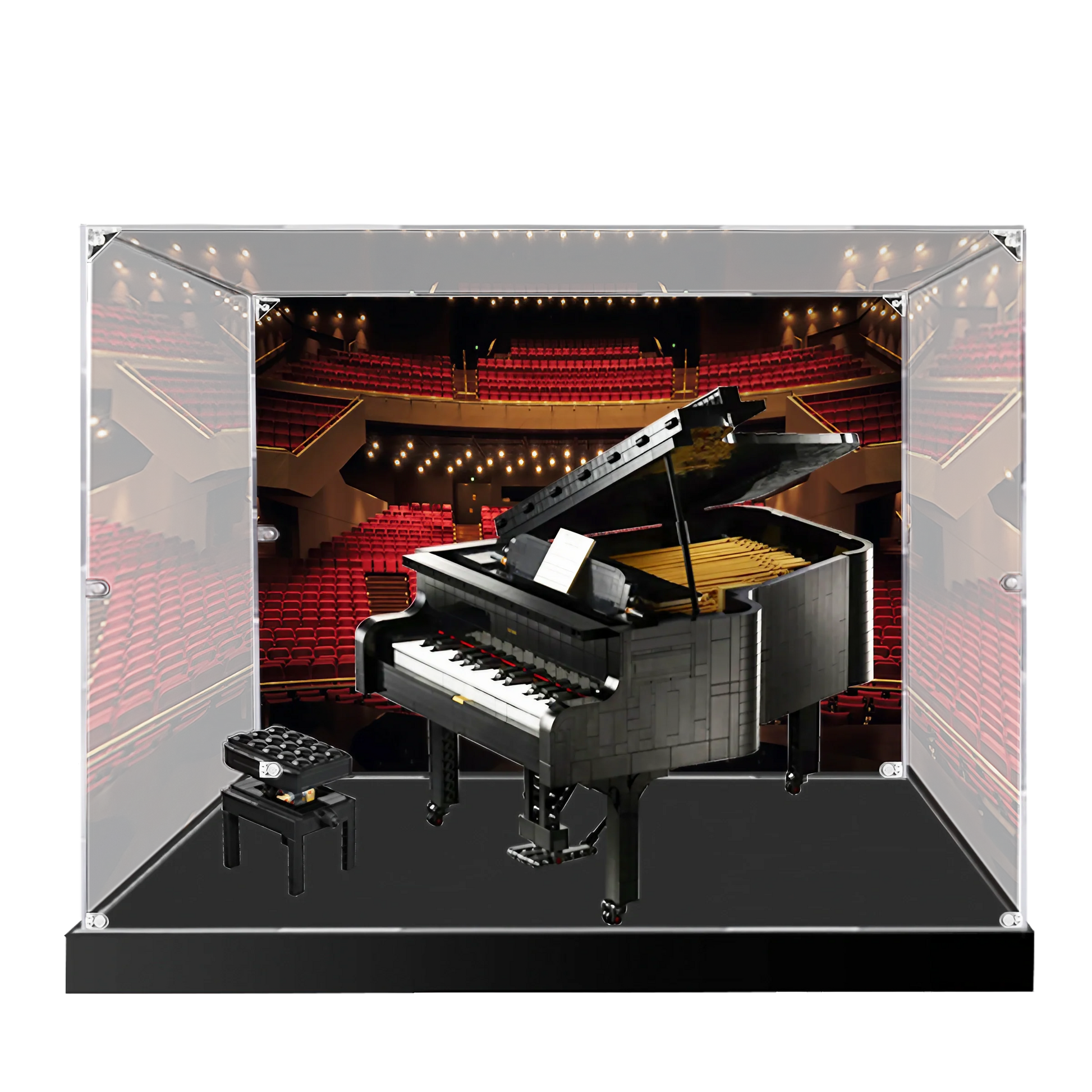 FantasMall Display Case/Box for LEGO® Grand Piano 21323 FantasMall Display Case/Box for LEGO® Grand Piano 21323