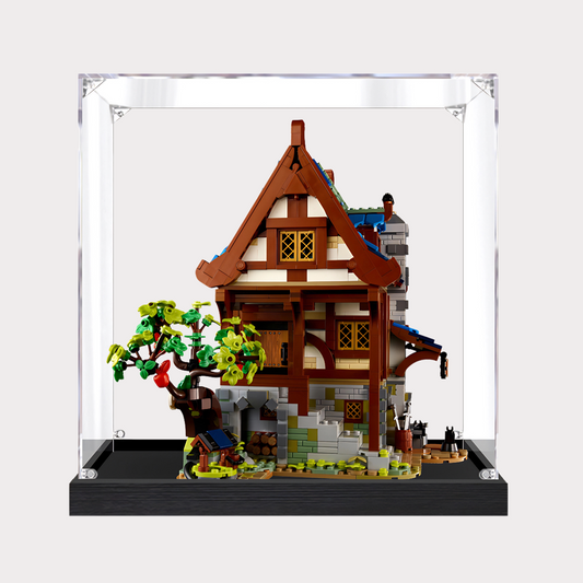 Acrylic Display Case for LEGO® Medieval Blacksmith 21325