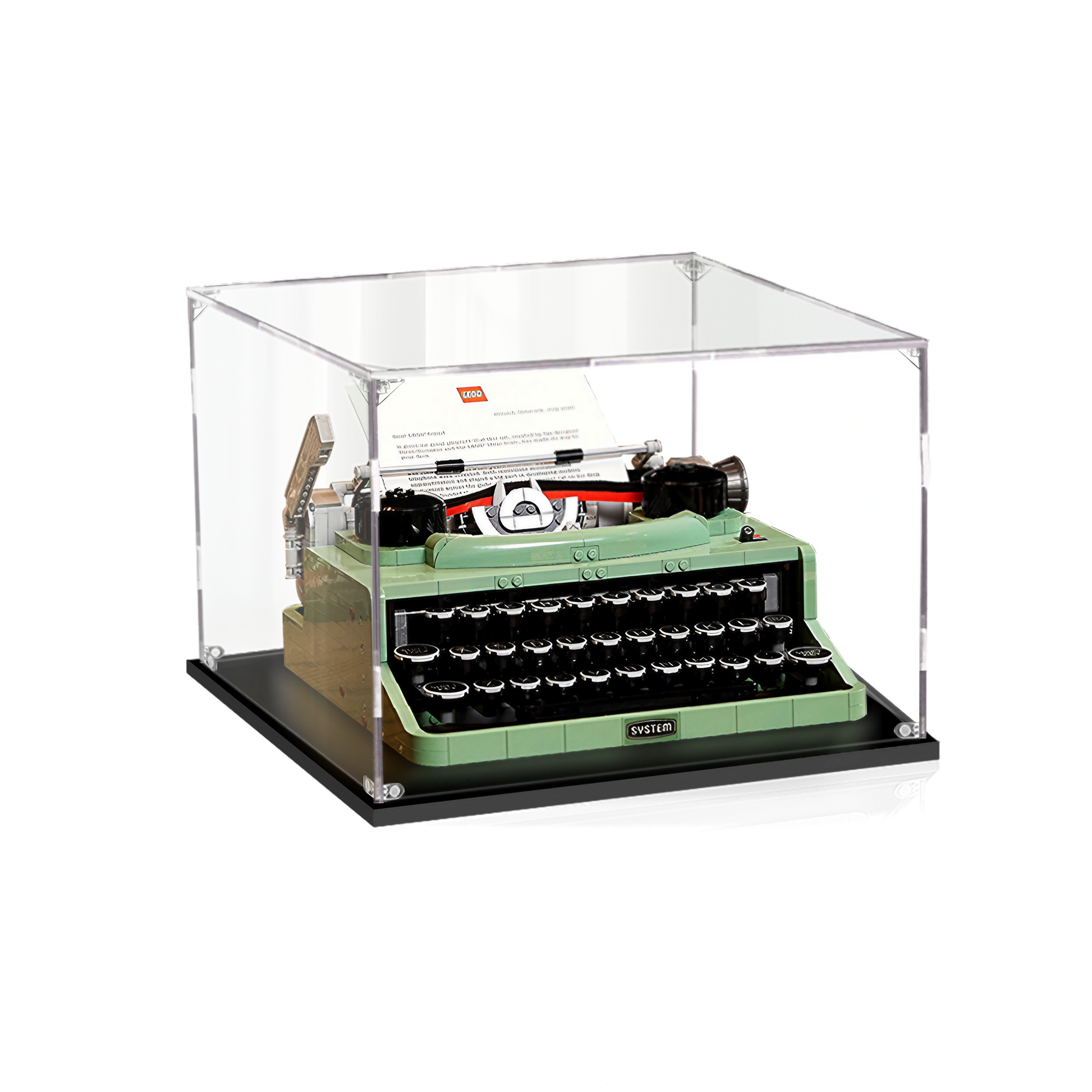 FantasMall Display Case/Box for LEGO® Typewriter 21327 FantasMall Display Case/Box for LEGO® Typewriter 21327