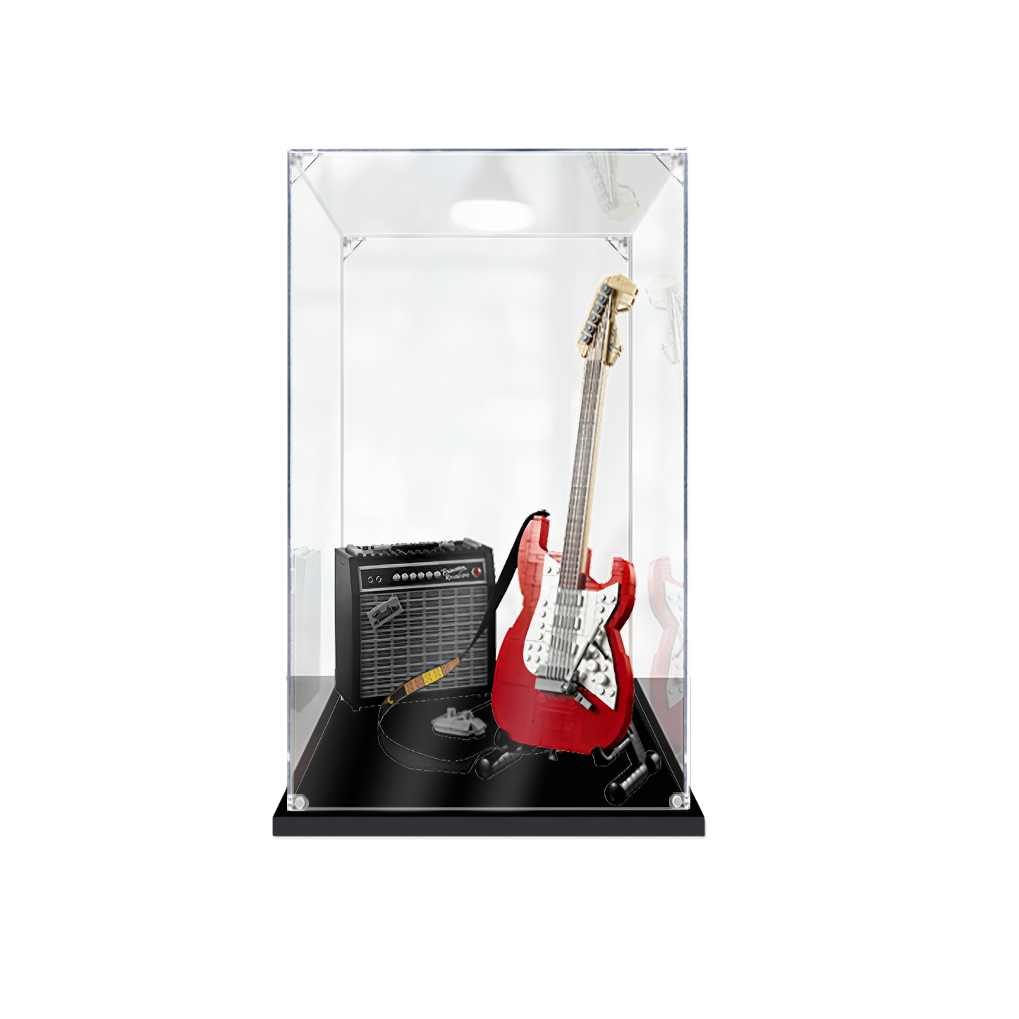 Acrylic Display Case for LEGO® Fender® Stratocaster™ 21329