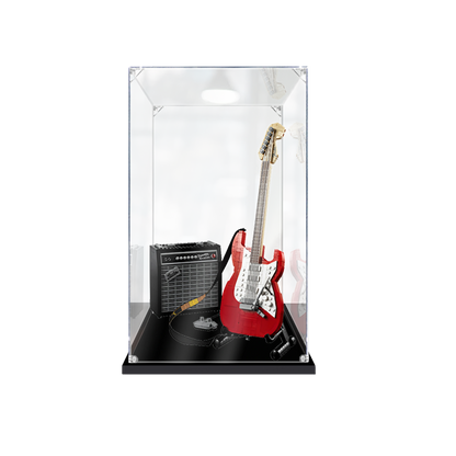 Acrylic Display Case for LEGO® Fender® Stratocaster™ 21329