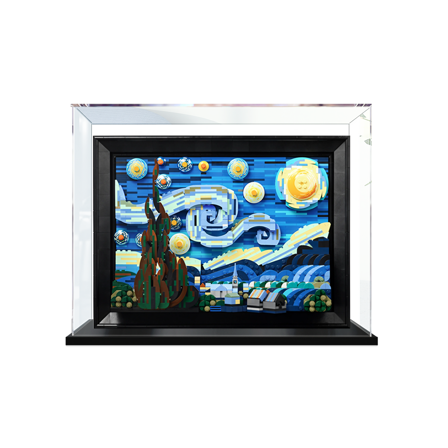Acrylic Display Case for LEGO® Vincent van Gogh - The Starry Night 21333