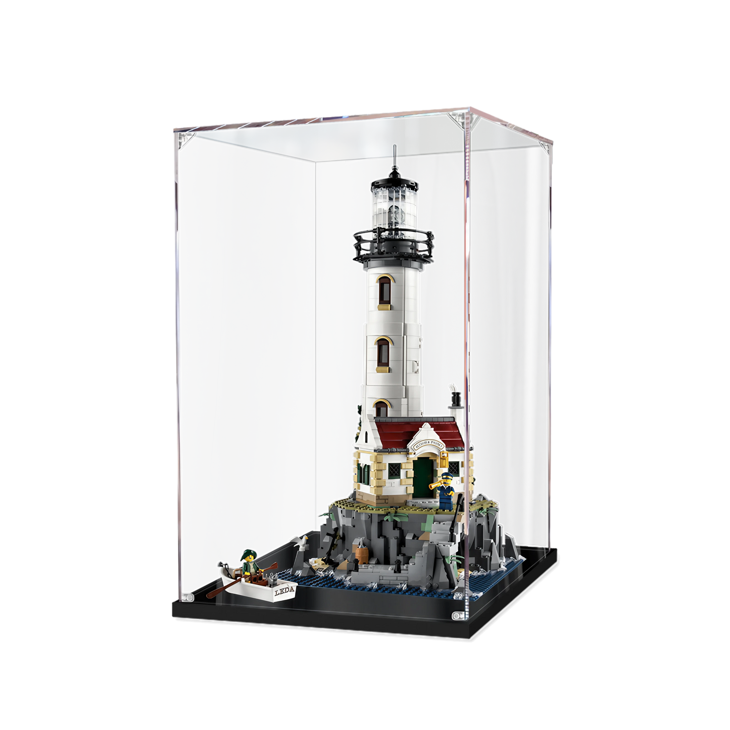 Acrylic Display Case for LEGO® Motorized Lighthouse 21335