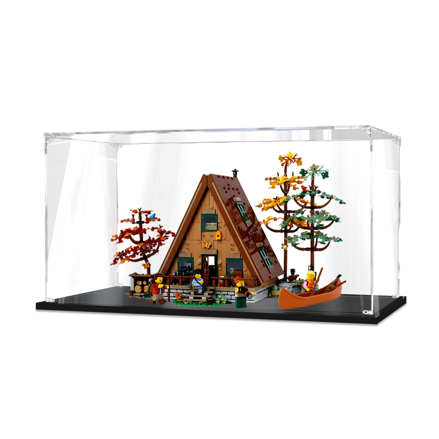 Acrylic Display Case for LEGO® A-Frame Cabin 21338