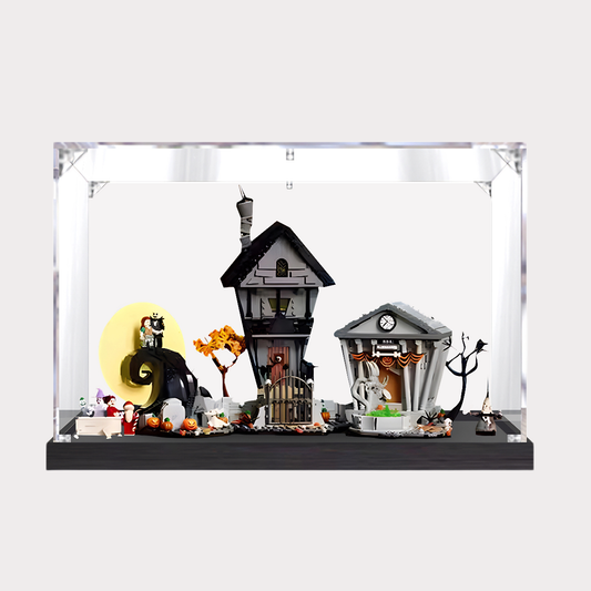 Acrylic Display Case for LEGO® Disney Tim Burton's The Nightmare Before Christmas 21351