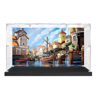 Acrylic LEGO Display Case for LEGO® River Steamboat 21356