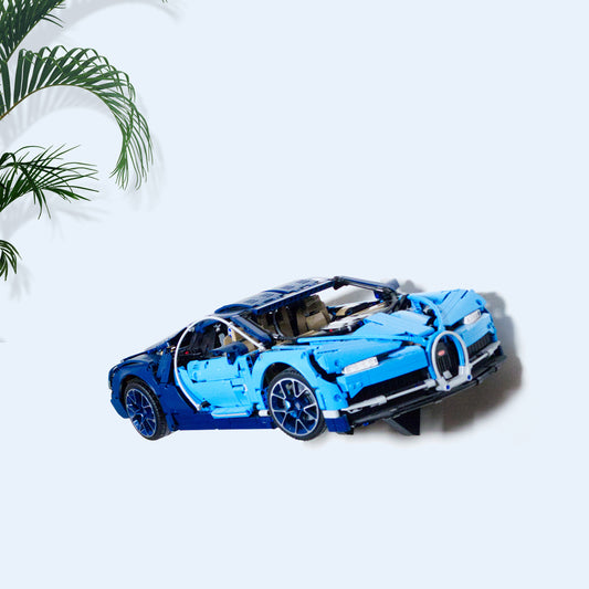 3D Printed Wall Mount 2 in 1 for LEGO Technic Bugatti Chiron 42083