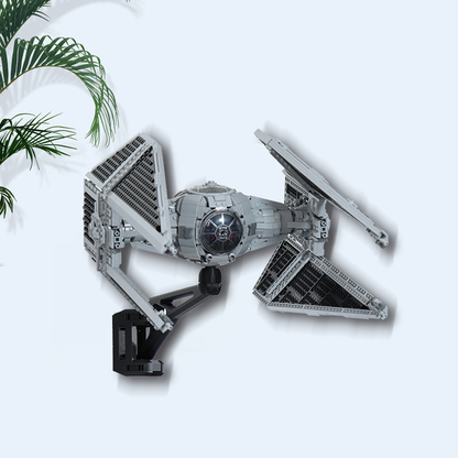 3D Printed Wall Mount for LEGO Star Wars UCS Tie Interceptor 75382