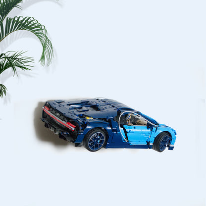 3D Printed Wall Mount 2 in 1 for LEGO Technic Bugatti Chiron 42083