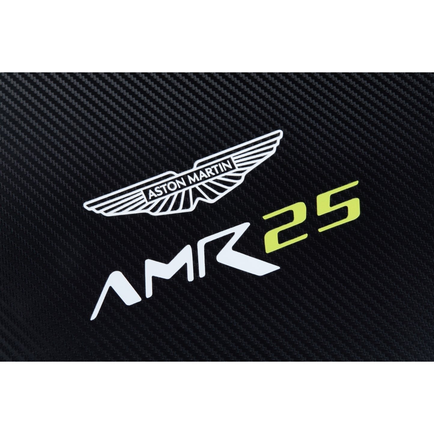 Acrylic Carbon Fiber Black Wall Mount Display Frame for LEGO Aston Martin Aramco AMR25 F1 42240