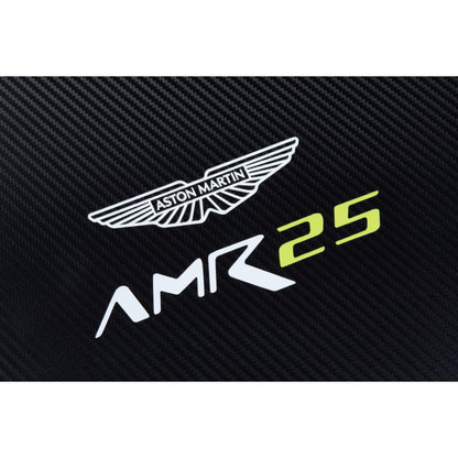 Acrylic Carbon Fiber Black Wall Mount Display Frame for LEGO Aston Martin Aramco AMR25 F1 42240