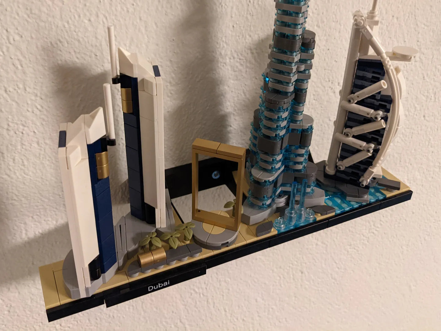 Wall Mounts for LEGO Architecture Skylines 3D Printed