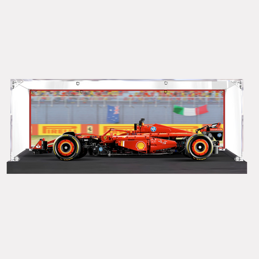 Acrylic Display Case for LEGO® Ferrari SF-24 F1 Car 42207