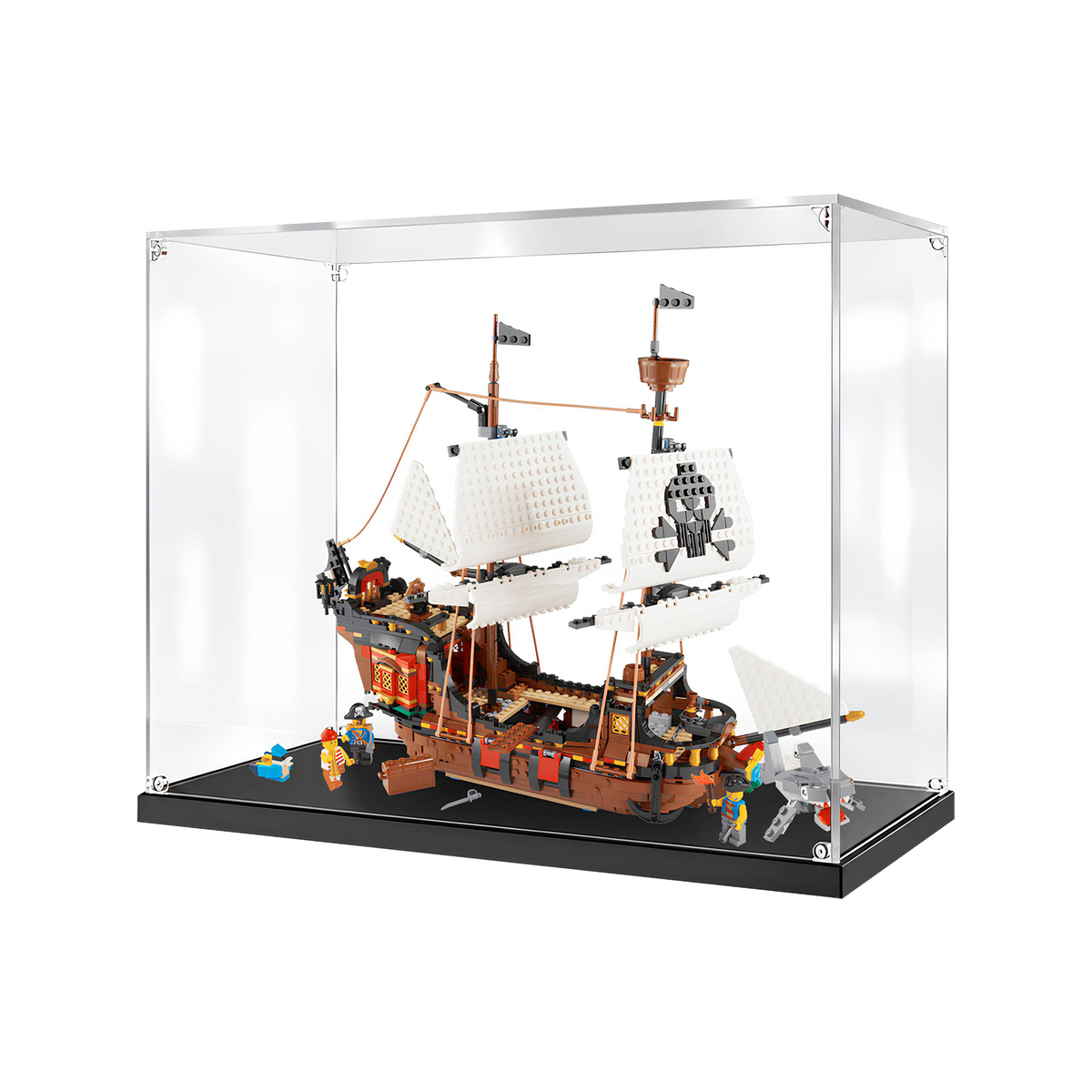 Acrylic Display Case for LEGO Pirate Ship 31109