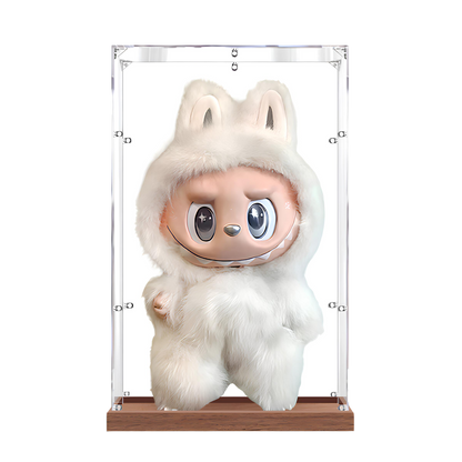 Acrylic Display Case for POPMART THE MONSTERS Labubu - Zimomo I FOUND YOU/ ANGEL IN CLOUDS