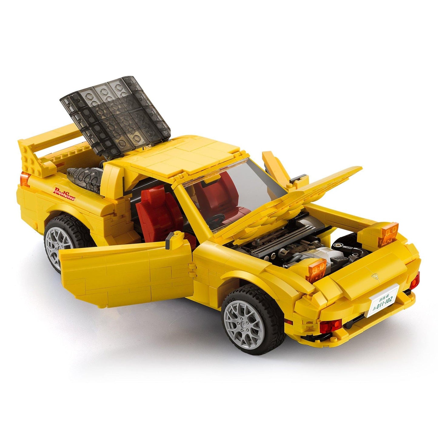 CaDA Initial D 1:12 Mazda RX-7 FD3S C61023W (Non Mortorized)