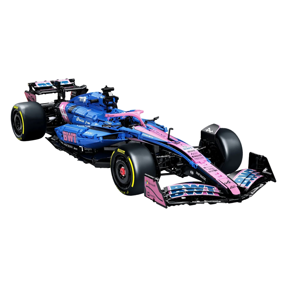 CaDA 1:8 Scale Alpine A525 Formula 1 Car Building Set 2173PCS C64012W