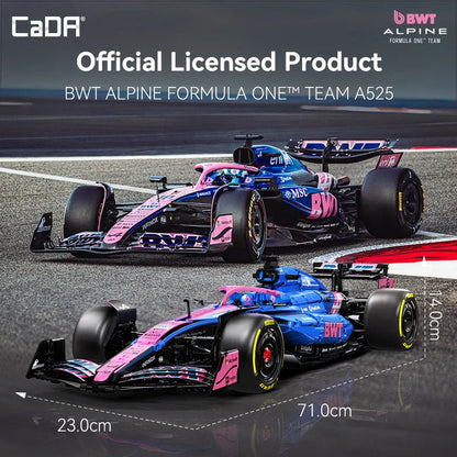 CaDA 1:8 Scale Alpine A525 Formula 1 Car Building Set 2173PCS C64012W