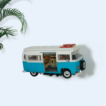 3D Printed Wall Mount for LEGO Creator Expert Volkswagen T2 Camper