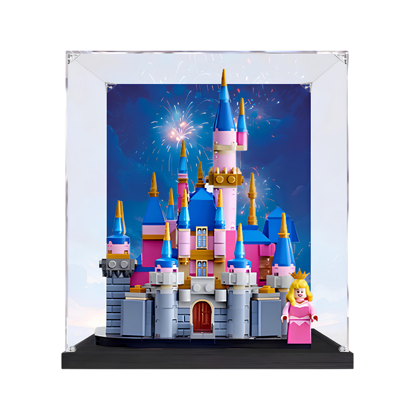 Acrylic Display Case for LEGO® Mini Disney Sleeping Beauty Castle 40720