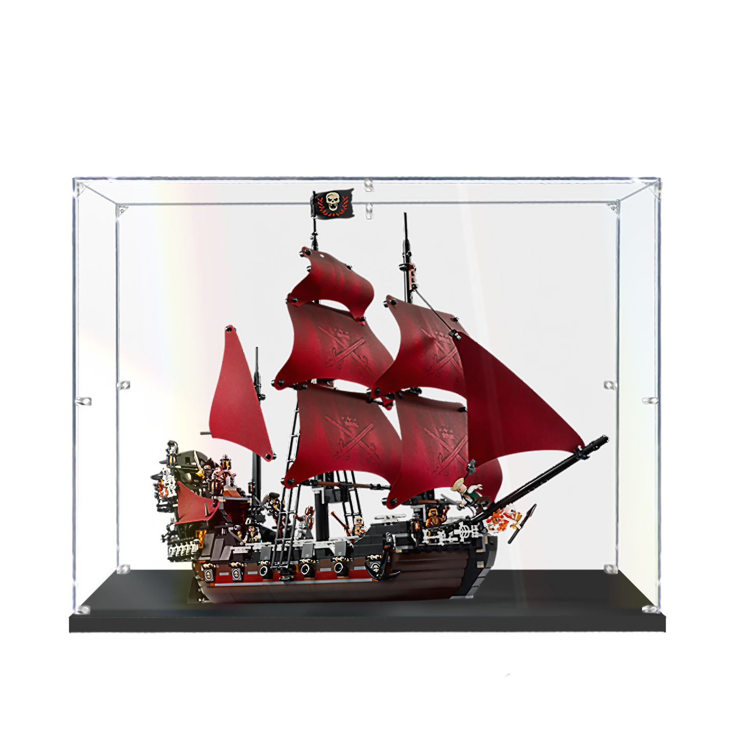 FantasMall Display Case Box for LEGO Queen Anne s Revenge 4195