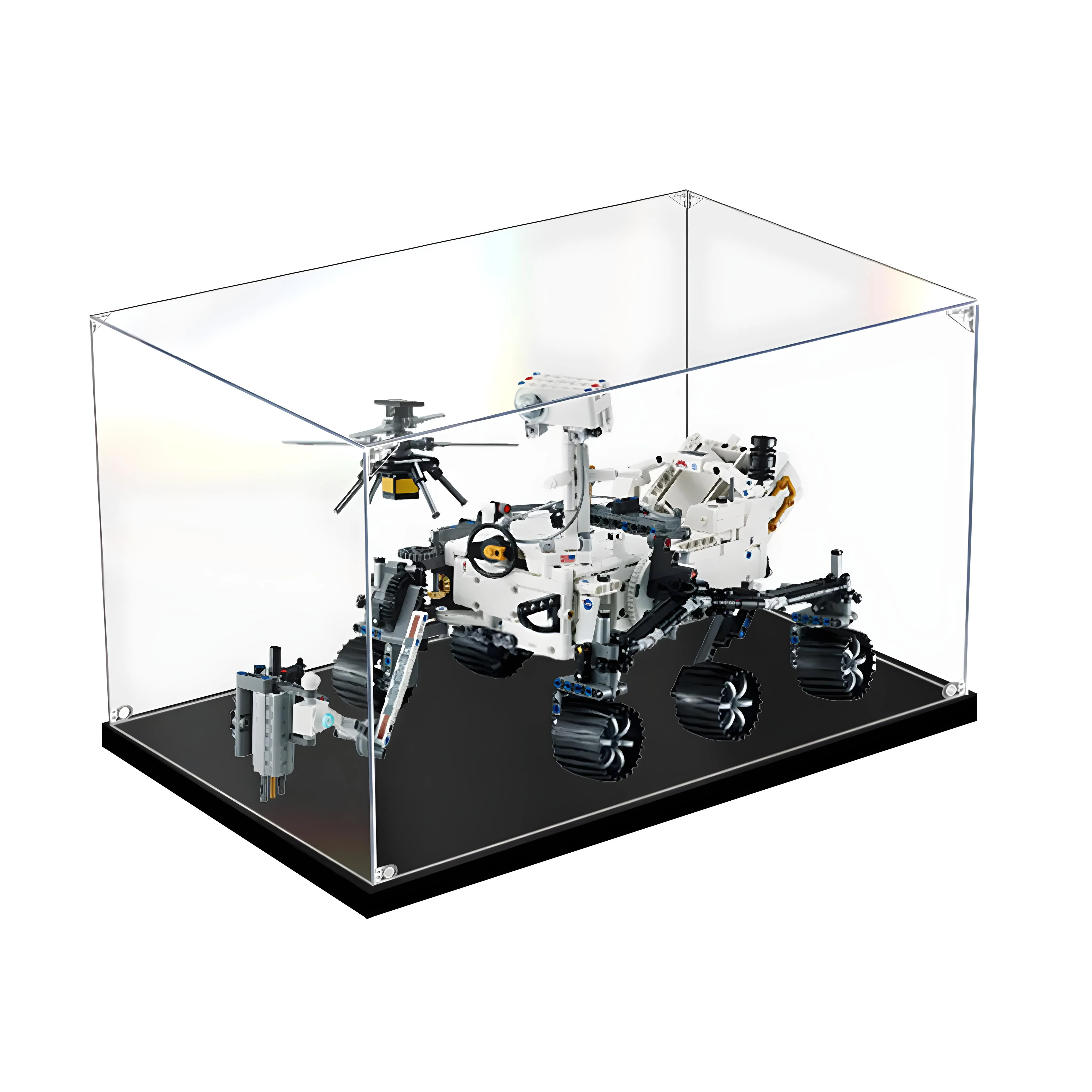 FantasMall Display Case/Box for LEGO® NASA Mars Rover Perseverance 42158