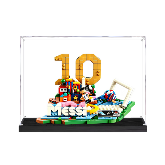 Acrylic Display Case for LEGO Lionel Messi – Soccer Highlights 43011 - FantasMall