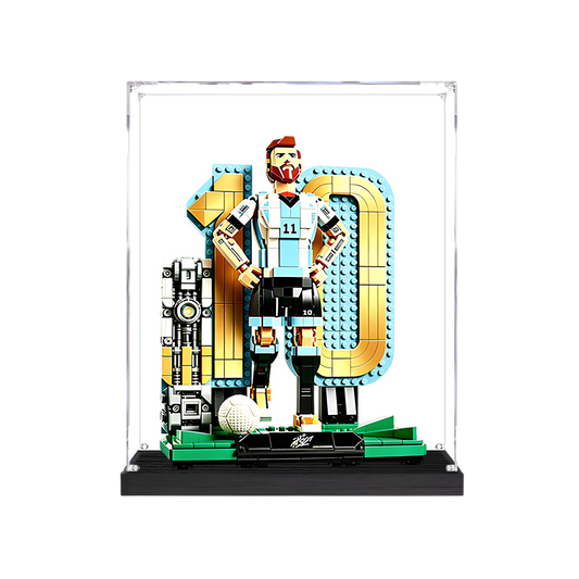 Acrylic Display Case for LEGO Lionel Messi – Soccer Legend 43015 - FantasMall